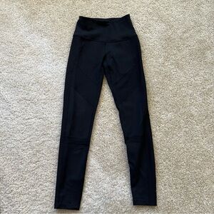 Zella Ribbed Leggings in Black, XXS, NWOT